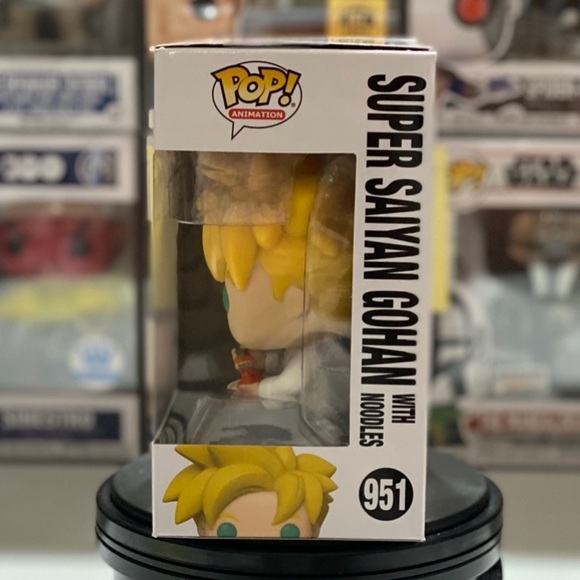 Funko Pop! Dragon Ball Z: Super Saiyan Gohan with Noodles 951 - Picture 2 of 8